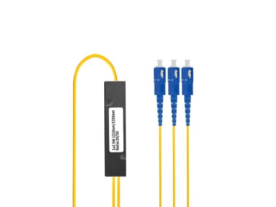 1分2 盒式光纖分路器